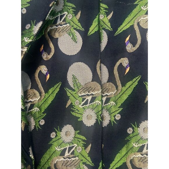 French Mauve Brocade Alida Jacquard Flamingo Cropped Jacket size XS - Picture 4 of 5